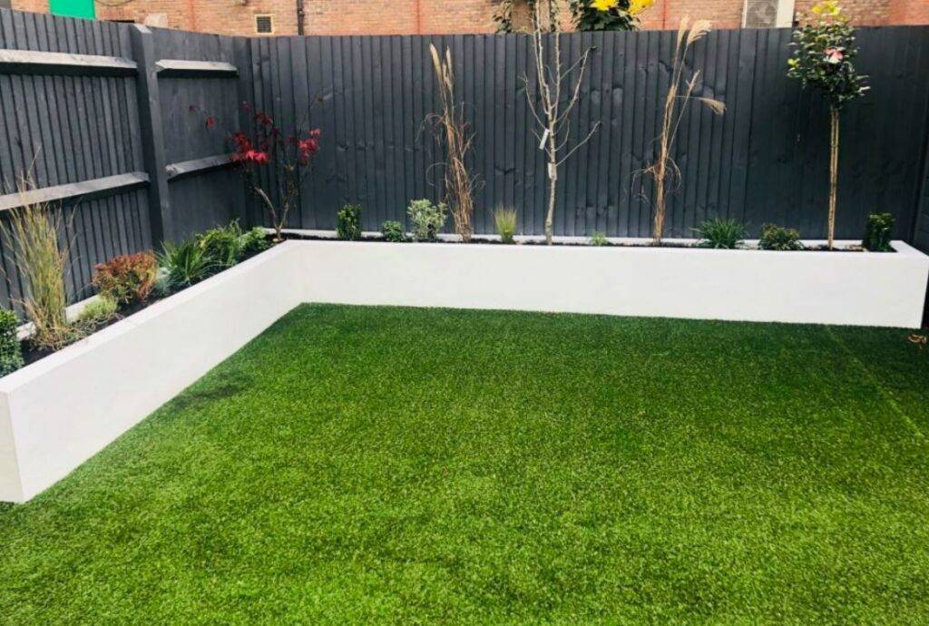 cesped artificial para jardines pequeños